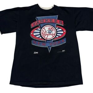 Vintage Salem Sportswear New York Yankees Double Layer T Shirt (Size XL)